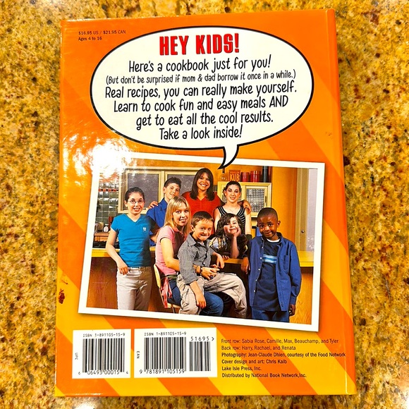 NEW!๐๐ COOKING ROCKS! RACHAEL RAY 30-MINUTE MEALS FOR KIDS COOKBOOK - Picture 2 of 4